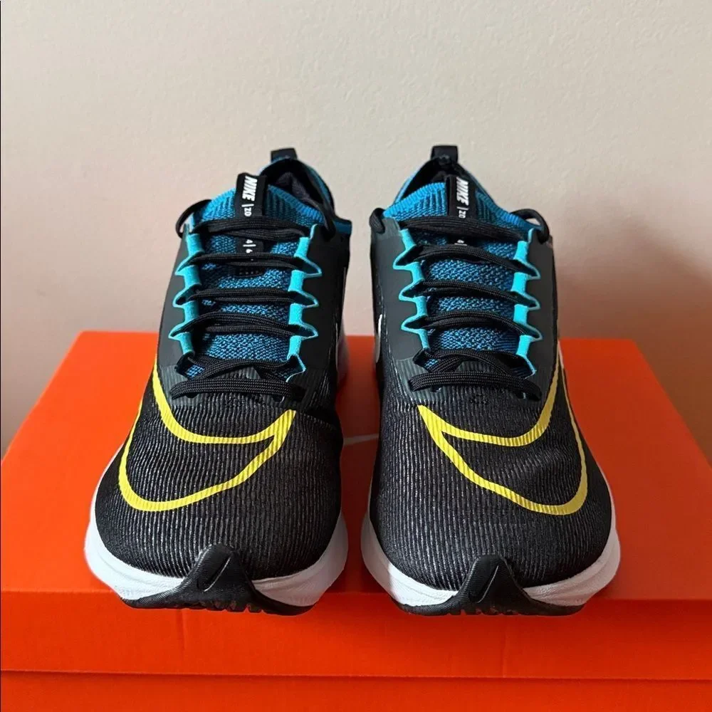 Nike Zoom Fly 4 Black Chlorine Blue CT2392-003 Men’s Size 9.5